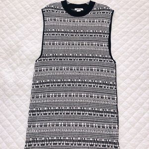 Helmut Lang sleeveless textured knit dress